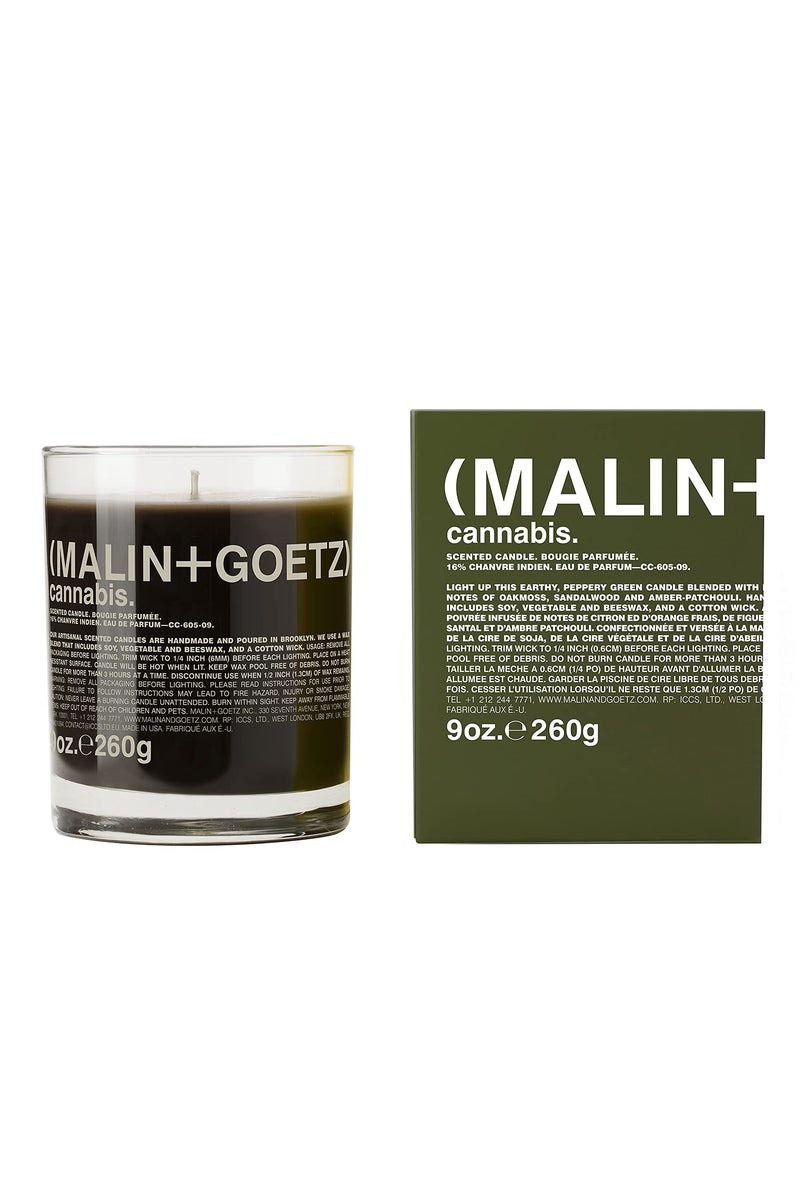 MALIN + GOETZ MALIN+GOETZ Candle  60 Hours  Cannabis 9 oz (260 g) - Image 1